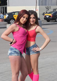Hot Latinas Ena Süß und Yarissa Duran